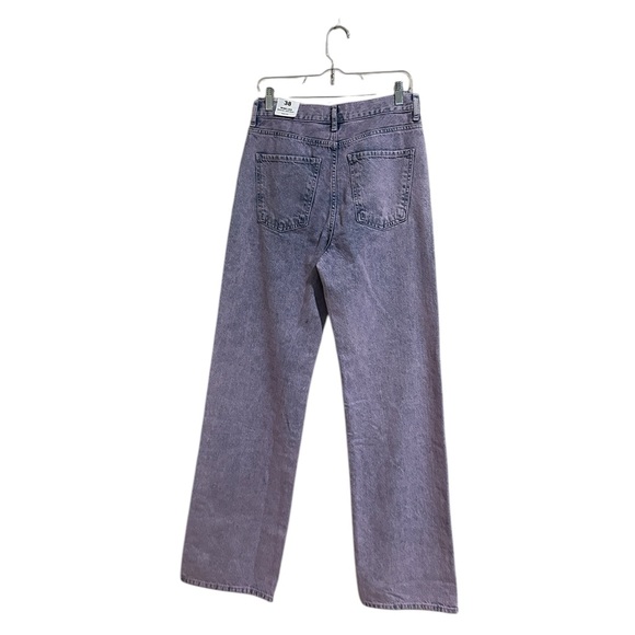 NWT MNG High-waist wide leg jeans Purple - Picture 8 of 8